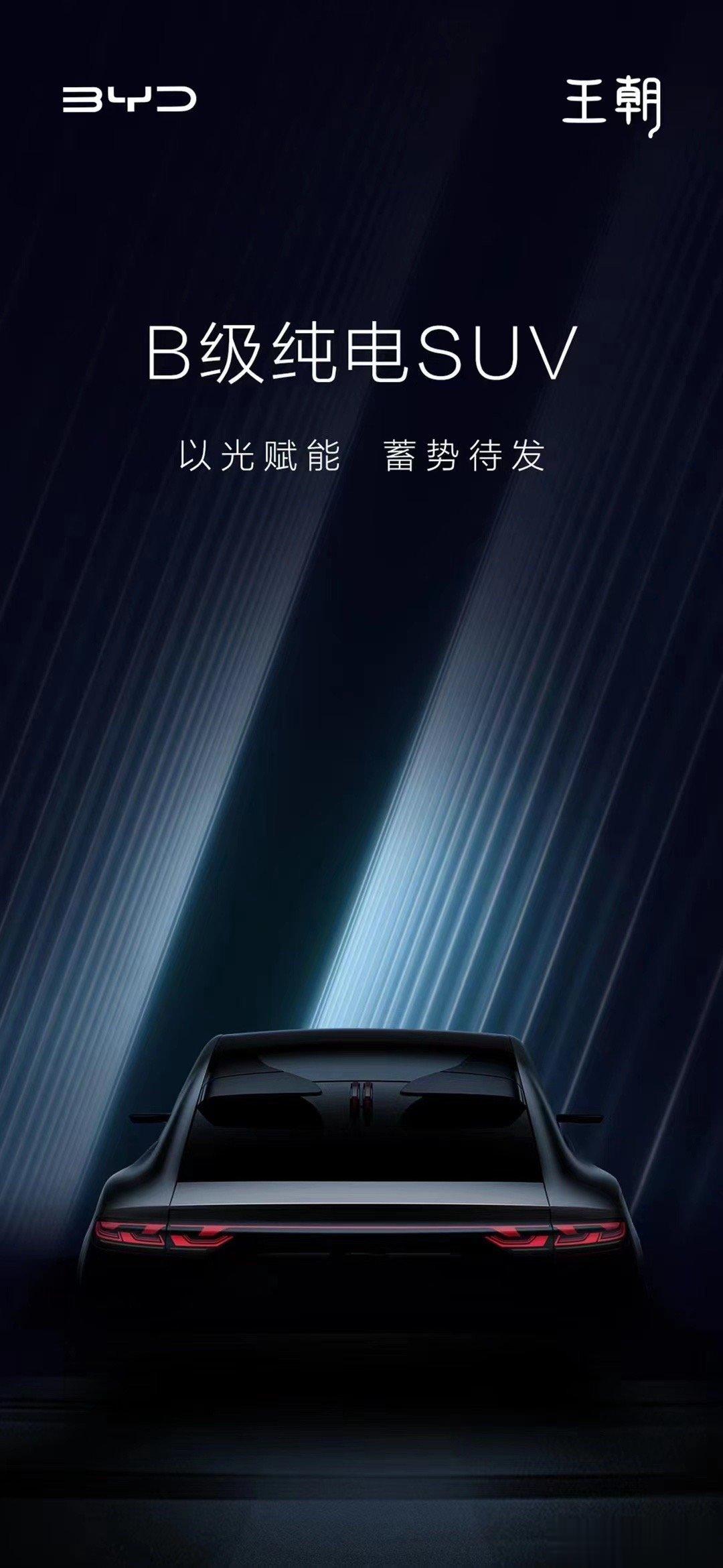 比亚迪王朝网全新纯电SUV，宋家族又添新丁。 ​​​