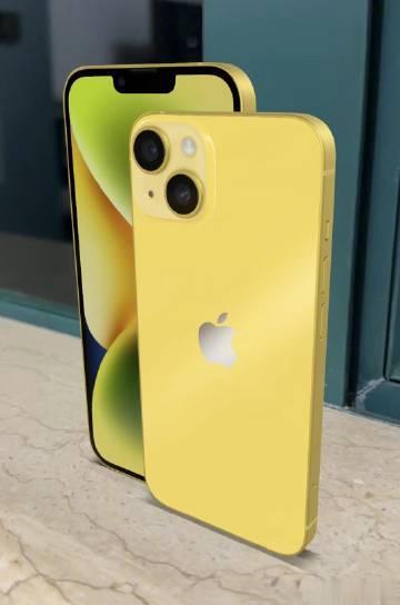 近期的黄色手机，哪个更好看？

-1、黄色iPhone 14
-2、飓风黄小米1