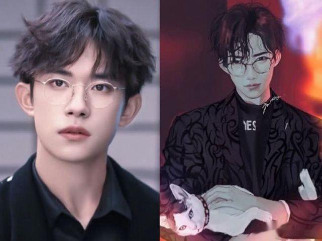 爱豆变成“漫画脸”，肖战变日系少年，王一博气质拿捏的好！
易烊千玺是小编非常喜欢