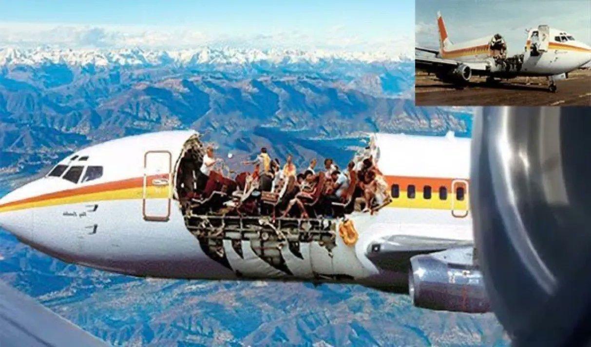 1988年4月28日，阿罗哈航空243号班机（波音737-200）在飞行途中发生