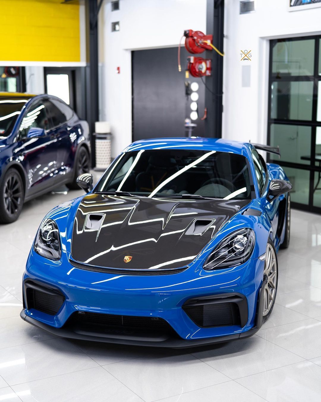 PTS Golf Blue💙Porsche GT4RS Weissach#保时