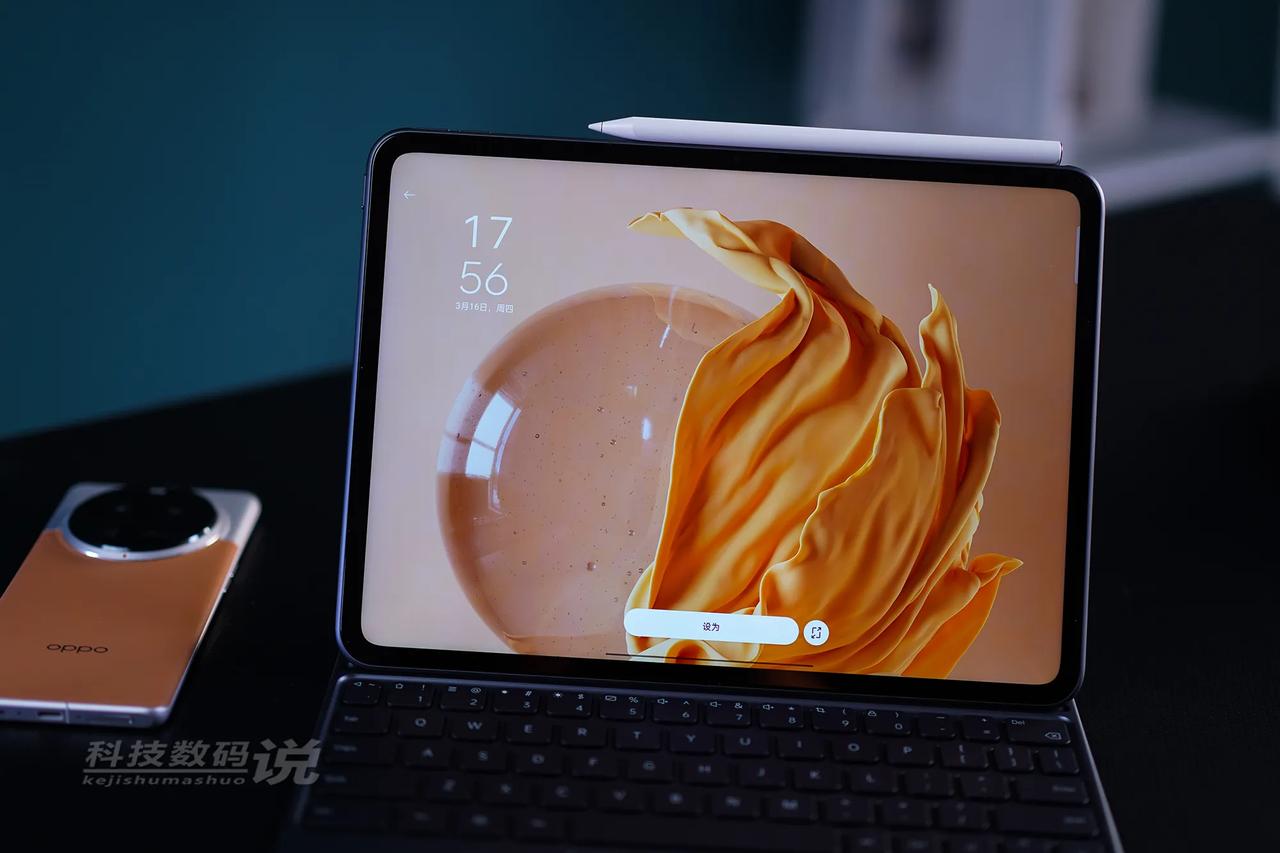 OPPO Pad 2用一周了
​最大的感觉是这个屏幕太高清了
​这次出差就带着它