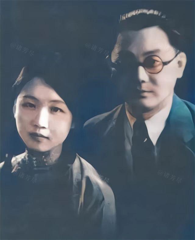 1933年，“北大校花”马珏与丈夫杨观保留下了这张罕见合影，作为被鲁迅先生在日记