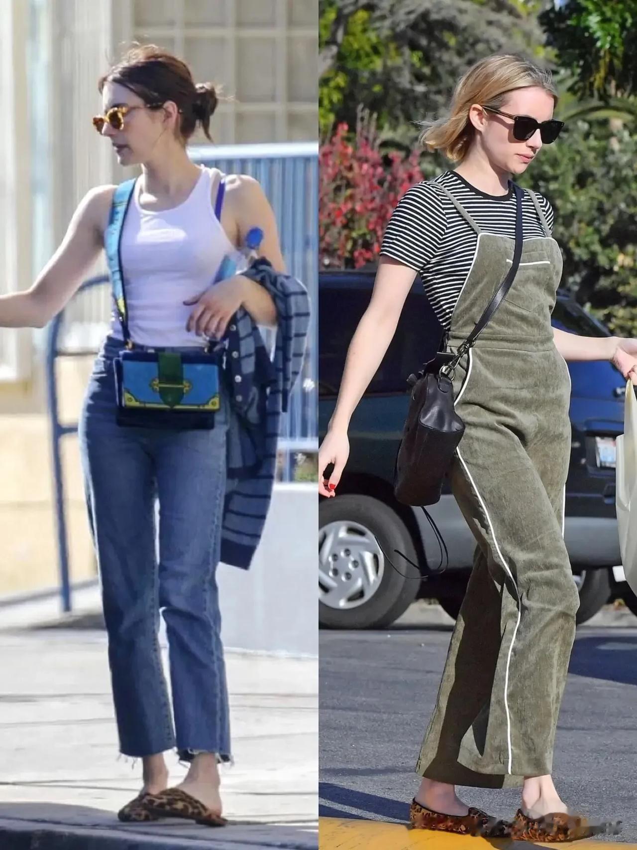 
EmmaRoberts街拍合辑，小个子姑娘的穿衣典范啊。
