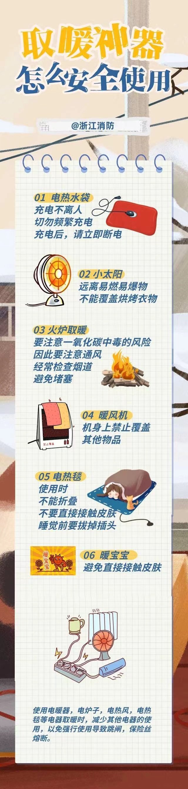 【如何安全使用“取暖神器”？】