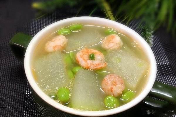 虾仁冬瓜汤  #中医食疗方##