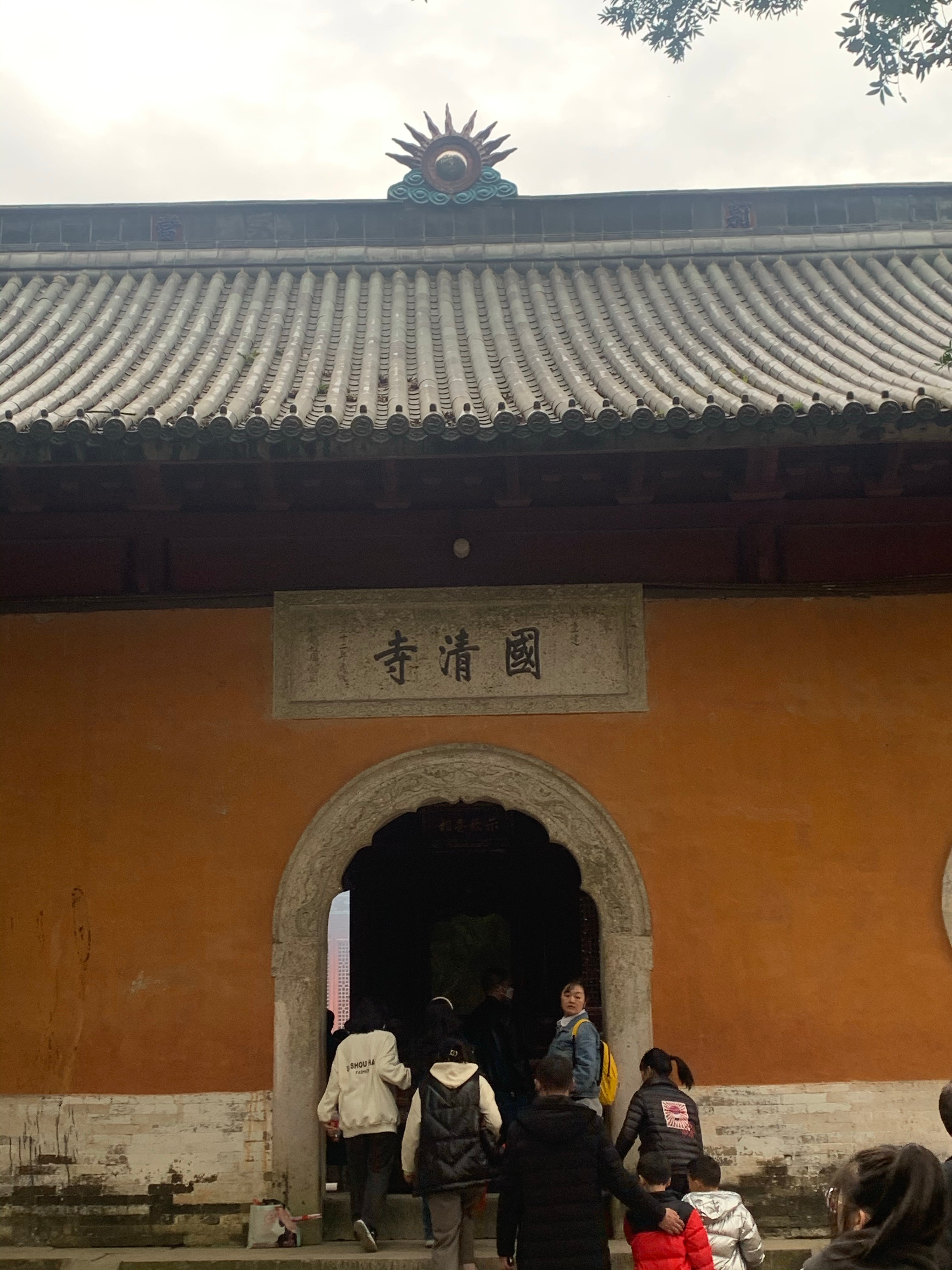 国清寺祈福 ​​​