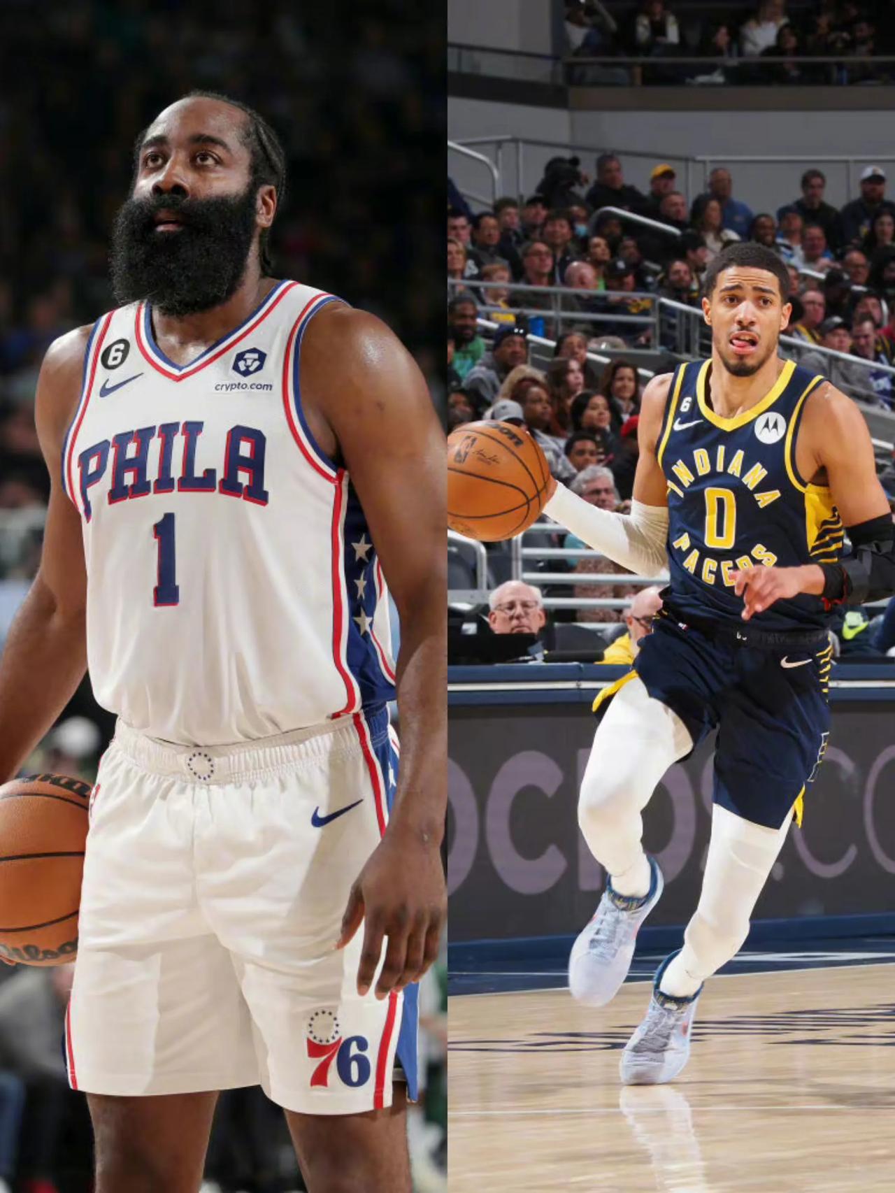 都是20+10！为何哈利伯顿入选全明星，而哈登不行？二人主要数据对比

    