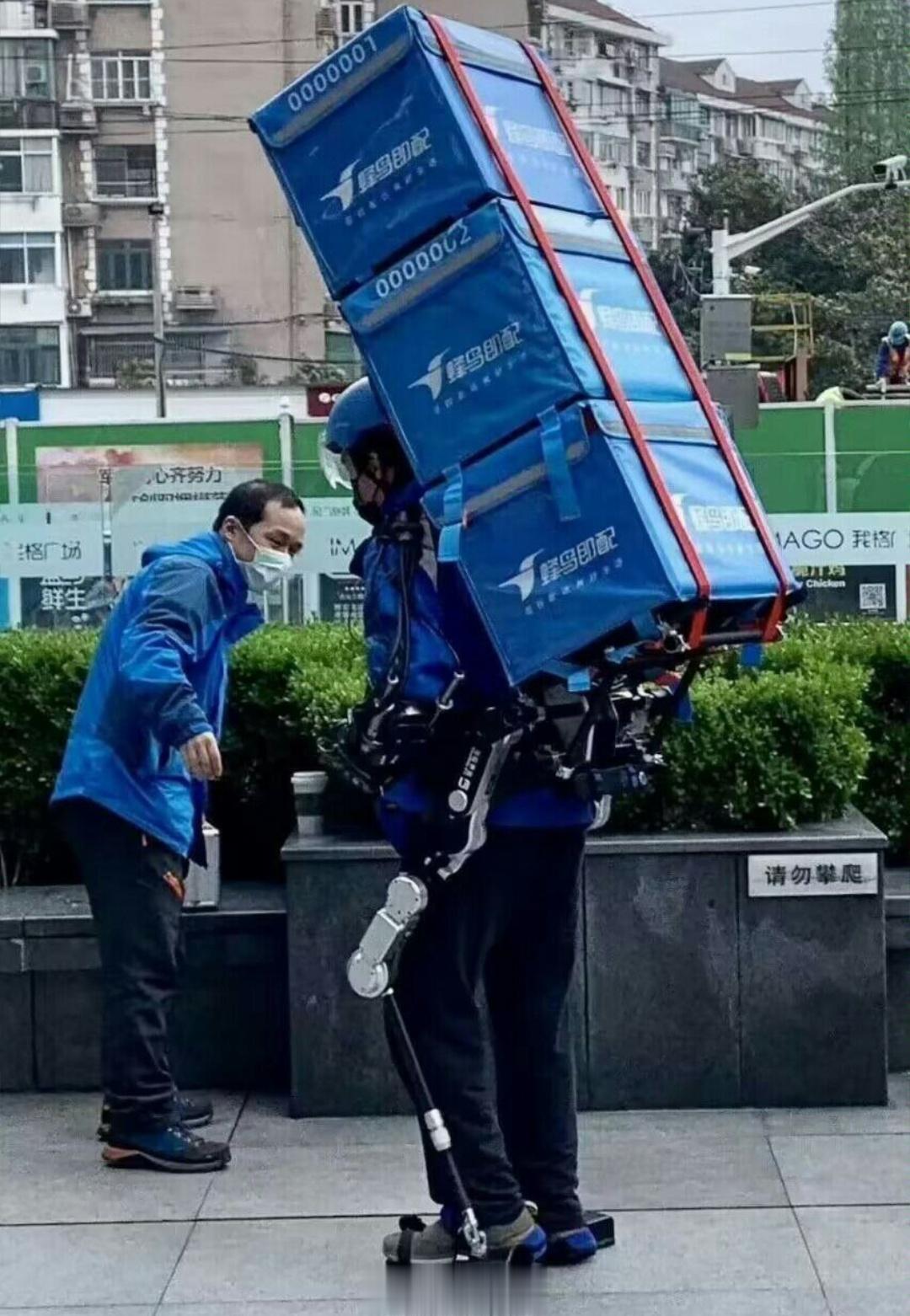 事实证明，有了外骨骼技术，并不会降低劳动强度… ​​​
