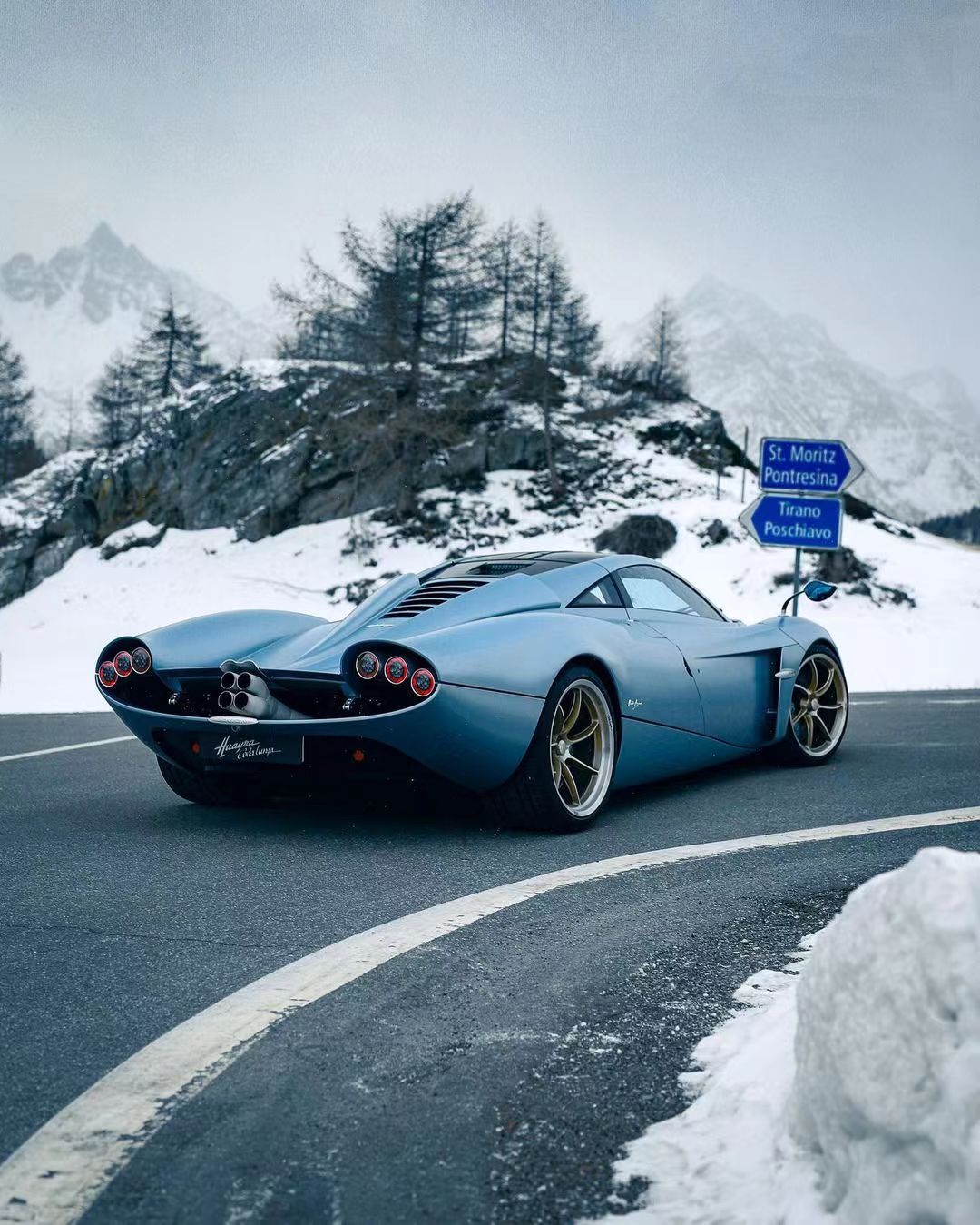 全球限量5台的帕加尼Huayra Codalunga[doge]这个长尾的造型你