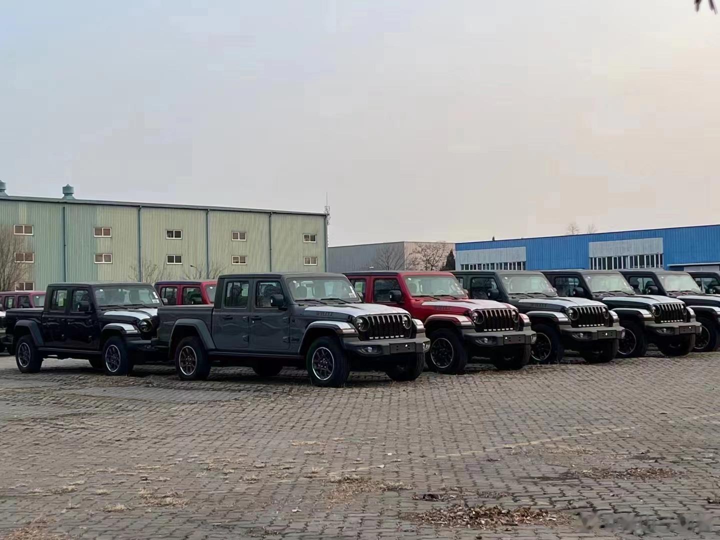 Jeep Gladiator角斗士的库存还有这么多，家人们赶紧冲武汉、郑州等一些
