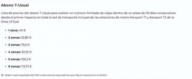 西班牙各城市交通卡办理及使用指南